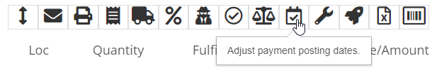 Adjust Payment Posting Dates
