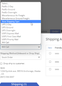 Shipping Methods