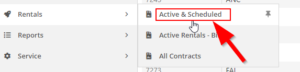 Active & Scheduled