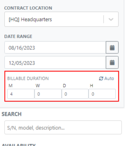Billable Locations