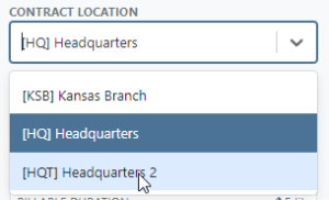 Change Location