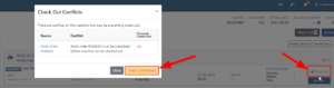 Check Out Blocked