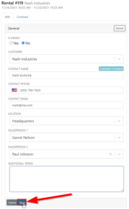 Rental Info