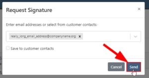 Request Signature