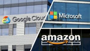 The big three providers of cloud infrastructure for modern DMS.